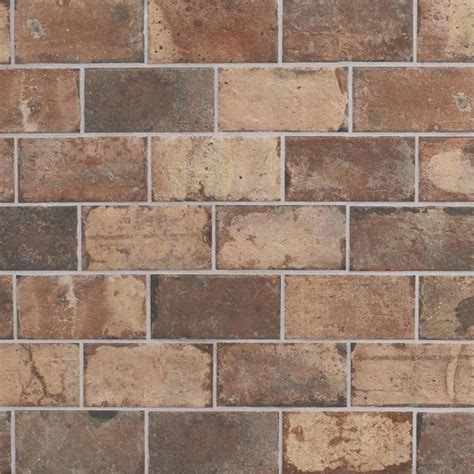 This tile can be used in bathrooms as accent bands or for. . Brick tile lowes